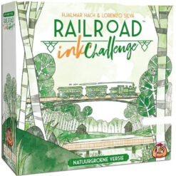 Railroad ink challenge natuurgroene versie
