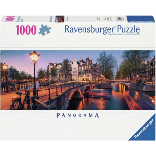 Ravensburger Panorama puzzel Amsterdam 1000pcs