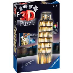 Ravensburger Toren van Pisa Night Edition 3D puzzel