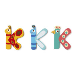 Scratch letter K pauw
