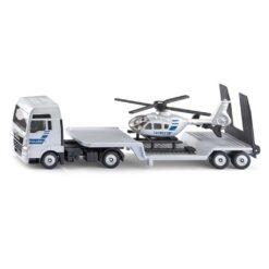 Siku Truck met politie helicopter