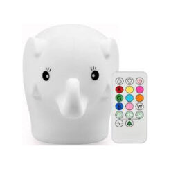 Siliconen nachtlampje olifant