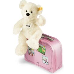 Steiff Teddybear Lotte wit 28cm in koffer