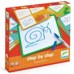 Step by step tekenen dieren en Co