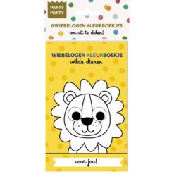 Wiebelogen Kleurboekjes - Wilde dieren
