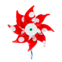 windmolen met stippen 16cm