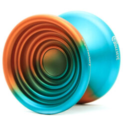 yoyofactory yoyo Bullseye blauw oranje