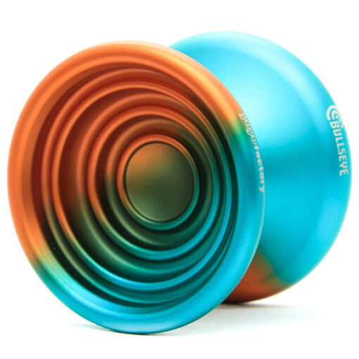 yoyofactory yoyo Bullseye blauw oranje