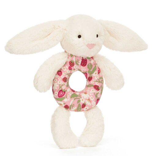 Jellycat Blossom Bunny Berry Rattle