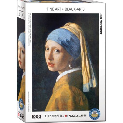 Puzzel 1000 stukjes Girl with the Pearl Earring Johannes Vermeer