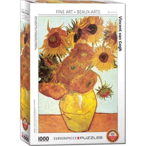 Puzzel 1000 stukjes Twelve Sunflowers Vincent van Gogh